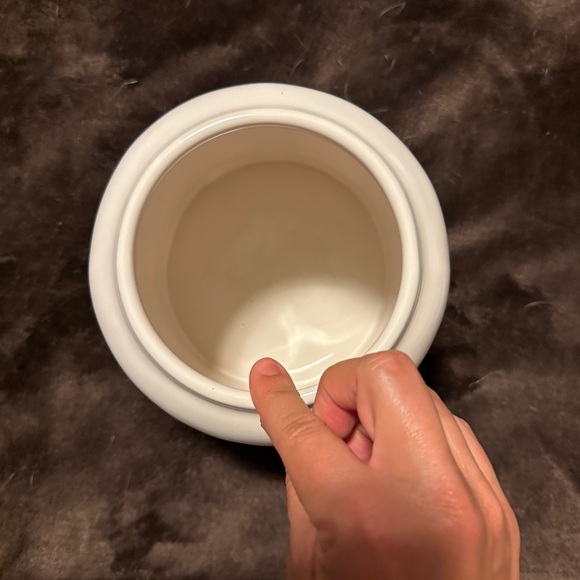 Rae Dunn Snacks Canister with Flowers - Picture 4 of 5